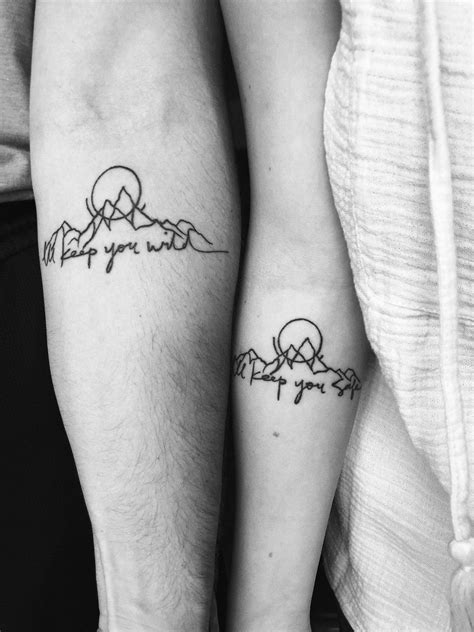 meaningful husband and wife tattoos|79 Soulmate Matching Couple Tattoos